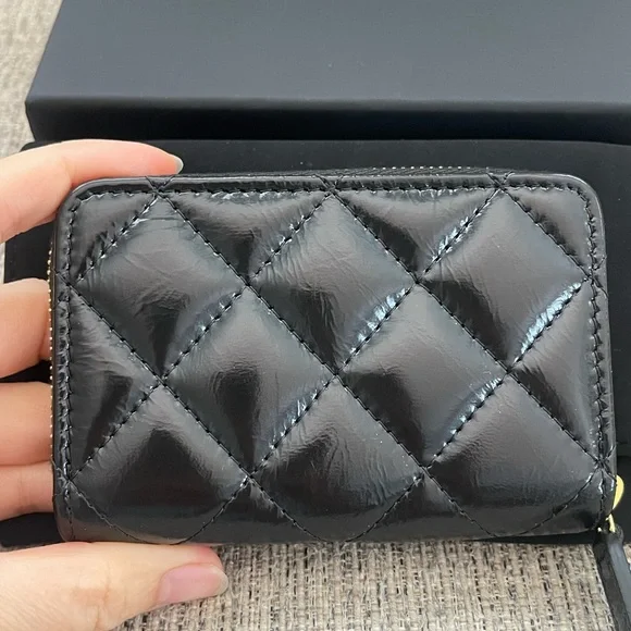 Chanel zip wallet coins purse - Picture 3 of 8